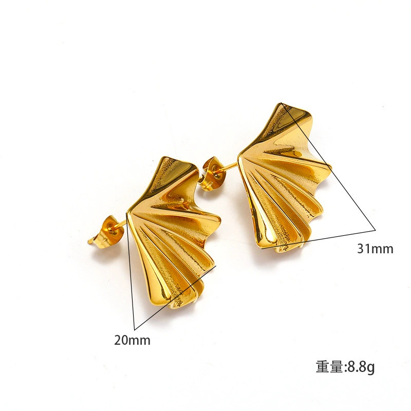 Golden Wings Earring